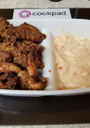 A picture of My Chinese 5 Spice & Chilli deepfried chicken. 😉.