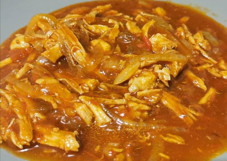 Tinga de puerco