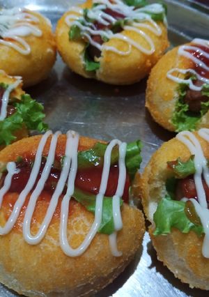 Foto resep Donat Sosis
