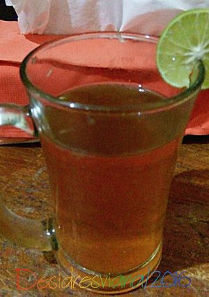 Foto resep Teh lemon