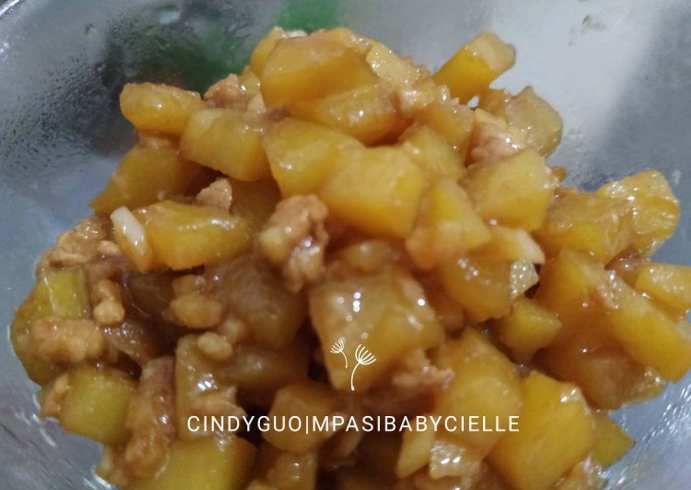 46. MPASI 11+ Tumis Kentang Daging Kecap