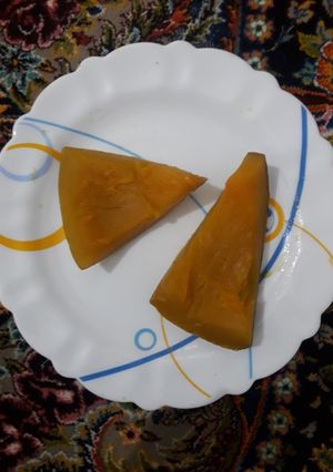 عکسی از دستور کدو پخته خوشمزه 😋🎃🎆
