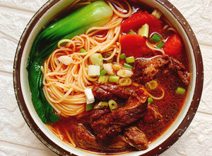 紅燒牛肉麵 的食譜成品照片