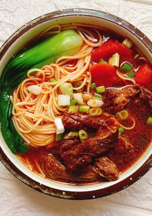 紅燒牛肉麵 的食譜成品照片