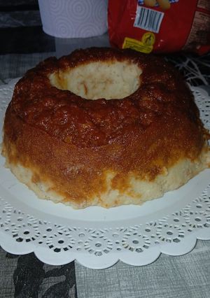 Una foto de Budín de pan