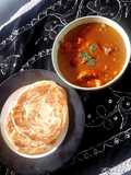 Kari India dengan Roti Canai