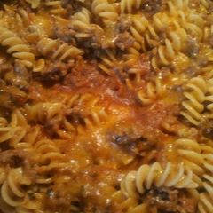 A picture of Full Flavor Pork and Pasta.