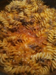 A picture of Full Flavor Pork and Pasta.