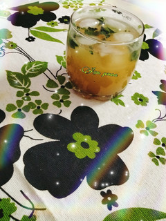 A picture of Aam panna/mango panna.