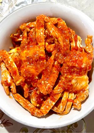 Foto resep Kepiting Saos Singapura