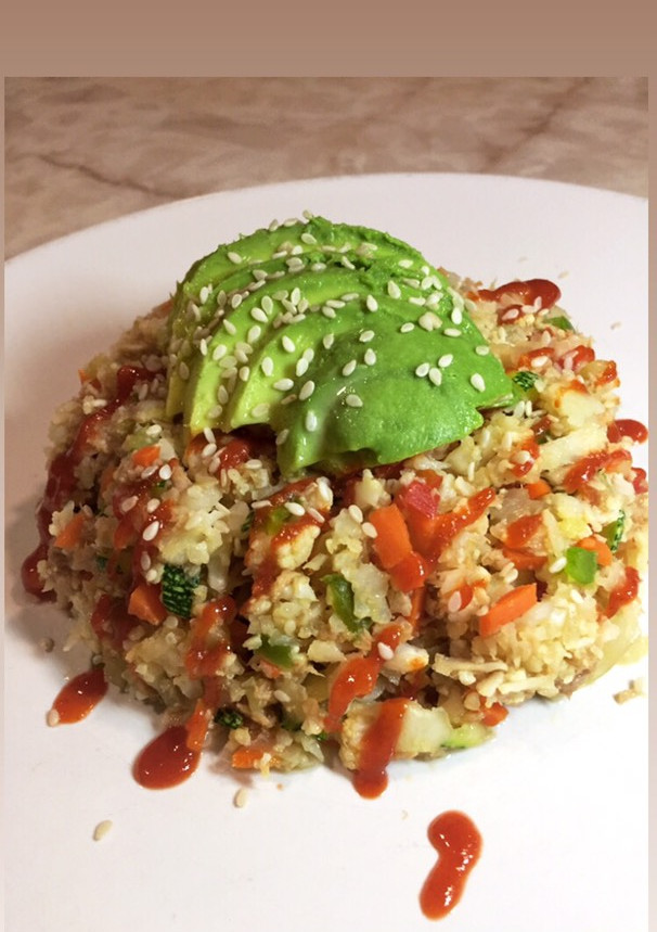 Una foto de Yakimeshi sin arroz