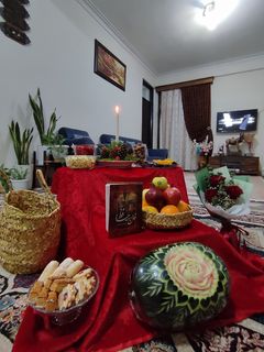 عکسی از دستور سفره یلدا 1403