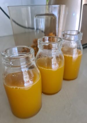 Foto resep Jus Wortel + Timun + Nanas (Slow Juicer)