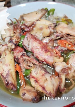 Foto resep Tumis Cumi Asin Pedas Keto