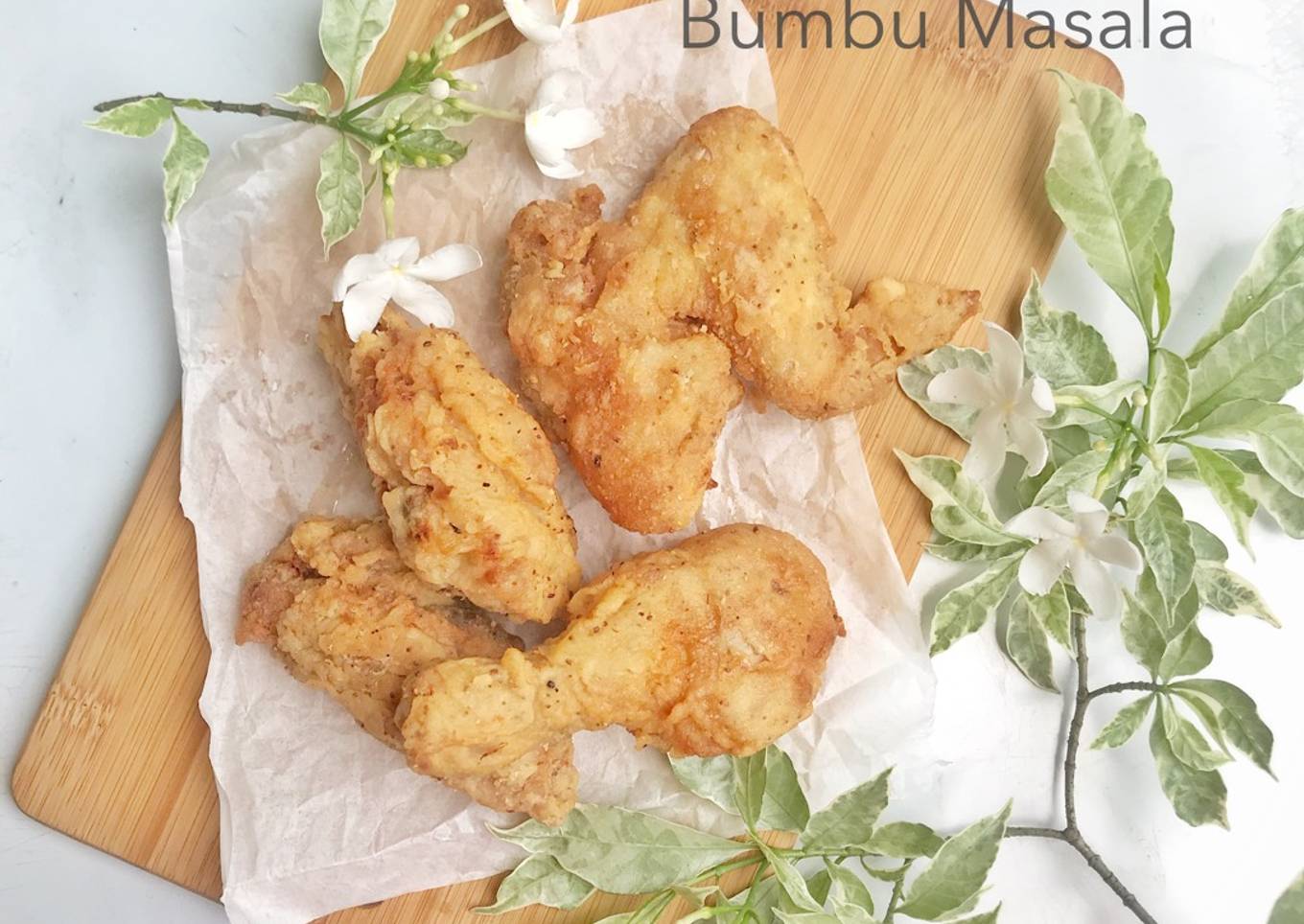 Ayam Goreng Dengan Bumbu Masala