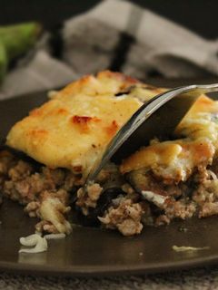 Una foto de Moussaka