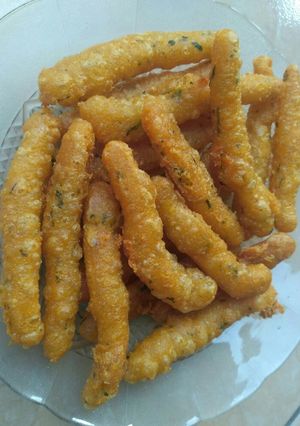 Foto resep Stik kentang keju pedas