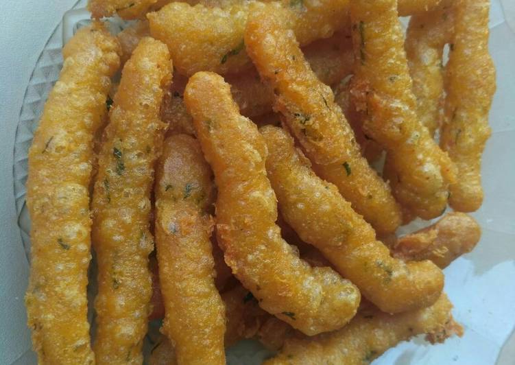 Stik kentang keju pedas