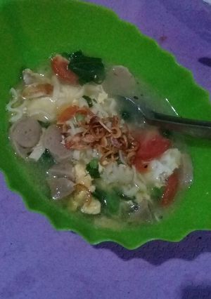 Foto resep Mie kuah cantik