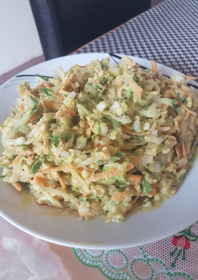 Una foto de Ensalada mixta de guacamole