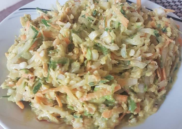 Ensalada mixta de guacamole