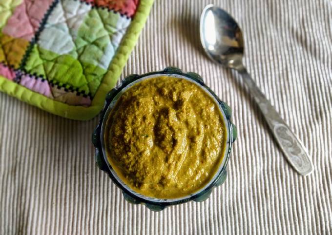 Chutney Rice Coriander chutney for rice Recipe by Eswari - Cookpad
