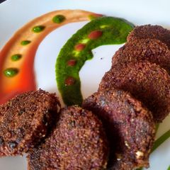 A picture of Beetroot cutlet.