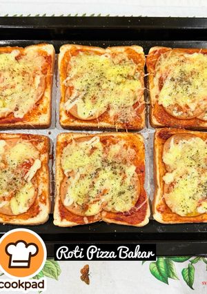 Gambar 👩‍🍳Roti Pizza Bakar