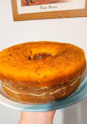 Una foto de Budín de zapallo