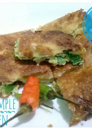 Foto resep Martabak isi Daging bumbu Kari (Homemade)