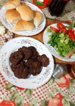 عکسی از دستور همبرگر نگار پز 😋😋😋