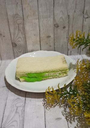 Foto resep Roti kukus sarikaya pandan