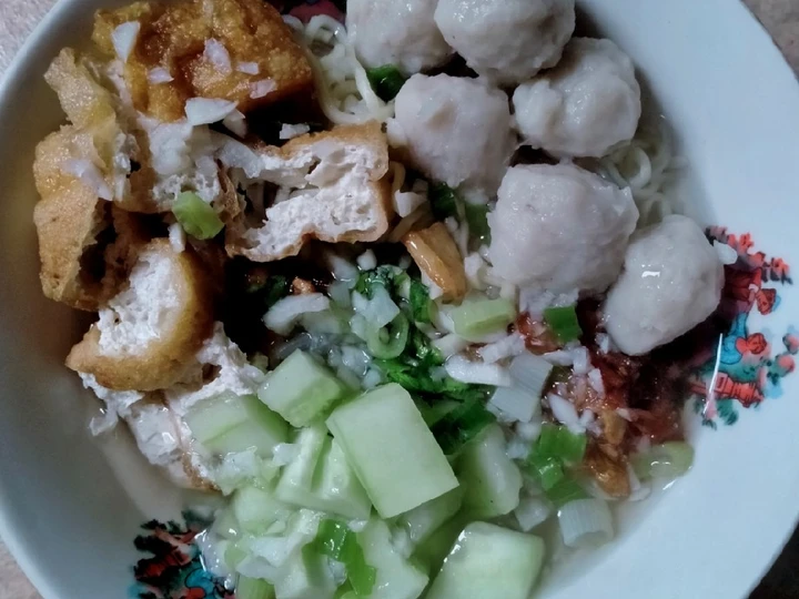 Langkah Gampang Membuat Resep Mie Bakso Kuah Seger yang Enak Banget Anti Ribet, Mantap Sekali