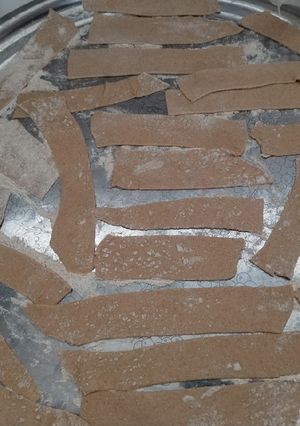 عکسی از دستور لخشک (رشته پهن)