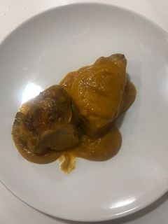 Una foto de Guiso de solomillo de cerdo ibérico