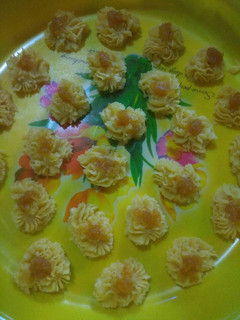 Foto resep Kue semprit mawar