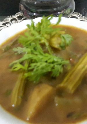 A picture of Sindhi curry.