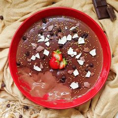 A picture of Chocolate pudding 😋.
