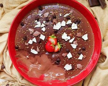 Without Fail Make Recipe Chocolate pudding  Yummy