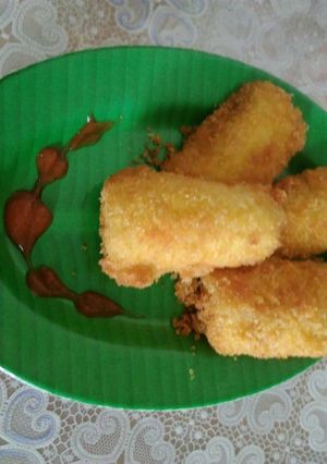 Foto resep Pisang Pasir Cocol Saus Sambel