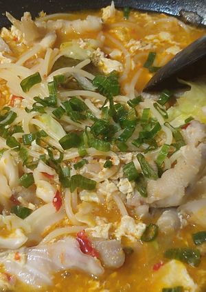 Foto resep Seblak Ceker Mie Spaghetti
