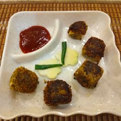 A picture of Maharashtrian Paneer Thecha.
