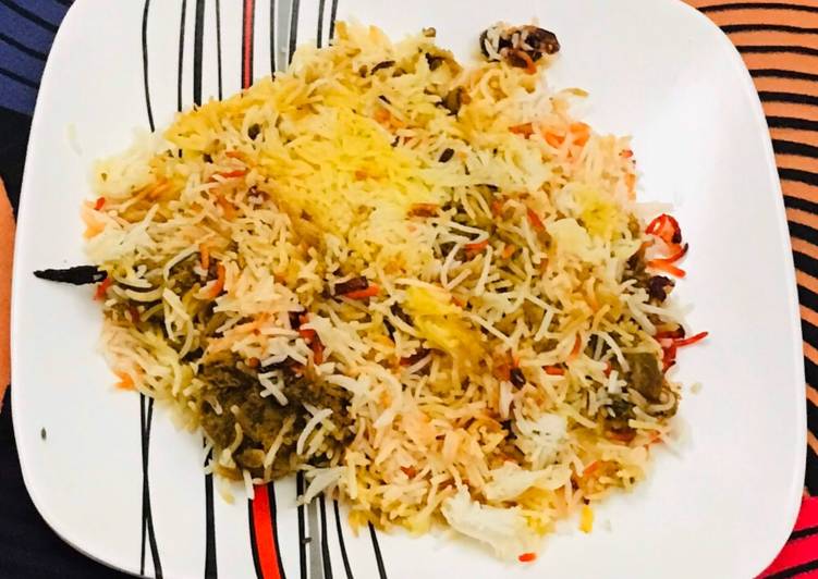 Step-by-Step Guide to Make Homemade Hyderabadi mutton biryani