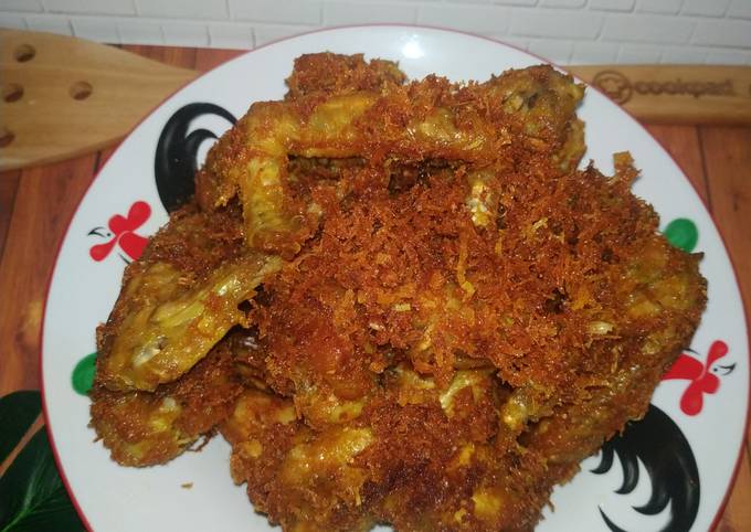 Resep 139. Ayam Serundeng Kelapa Anti Gagal