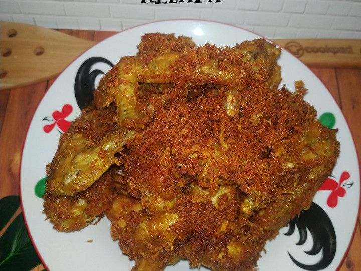 Resep 139. Ayam Serundeng Kelapa Anti Gagal