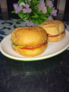Foto resep Burger Dadakan