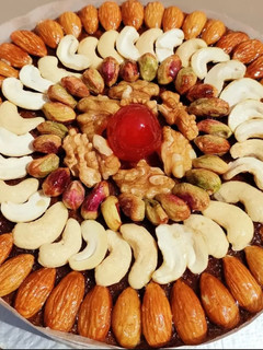 A picture of Dry Fruits Cake 🥮🥧🥮🥧🥮.