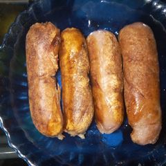 A picture of Beef sausages.