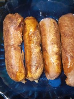 A picture of Beef sausages.