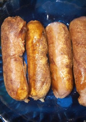 A picture of Beef sausages.